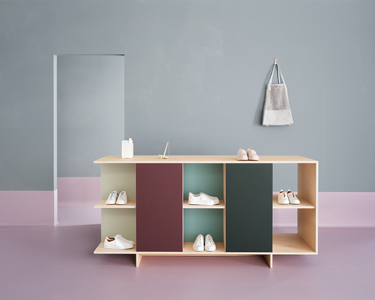 ファニチャーリノリウム 4132 ash